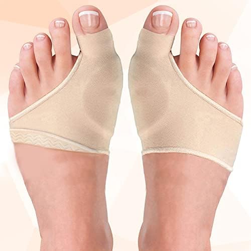 JYtoponline 2Pcs Bunion Corrector and Bunion Relief Sleeve with Gel Cushion Pads Splint Orthopedic Bunion Protector for Men and Women - Hallux Valgus Realignment - Stop Bunion Pain