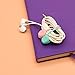 Magnetic Cable Clips- Silicone Earphone Headphone Wrap Winder Cable Organizer,Earbuds Cords Winder,Cable Straps Bookmarks Clips/Keychain/Whiteboard Fridge Magnets Cable Straps for Home,Office,School