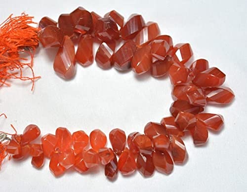 Carnelian Gemstone rang de cornaline pour loisirs créatifs et bijoux