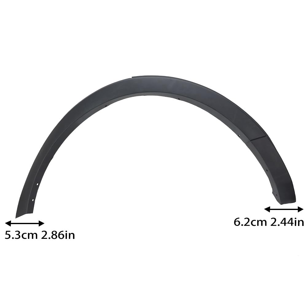 Auto Parafango Per Ford Per Explorer 2011-2019 ABS Sopracciglio Parafango FB5Z7829165AA FB5Z7829164AA Posteriore Passaruota Passaruota(1Pc Right)