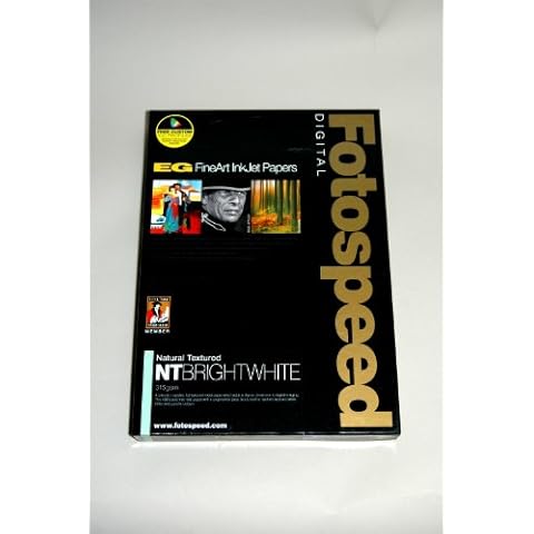 Fotospeed Natural Textured Bright White A4 25 sheets Cover