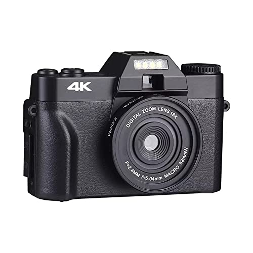 Caméra de vlogging 4K appareil photo numérique grand angle et caméscope 48MP