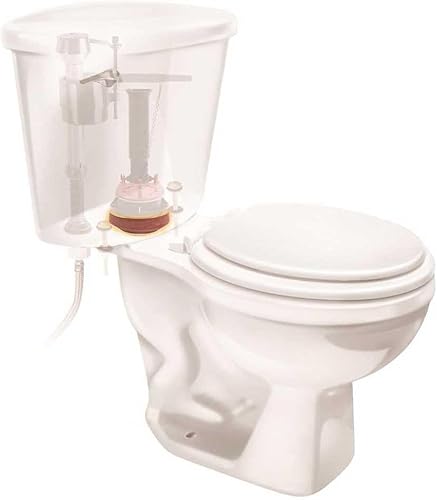 Miniatura 3 de FLUIDMASTER INC 6110 Junta de tanque a tazón para inodoros American Standard Cadet 3