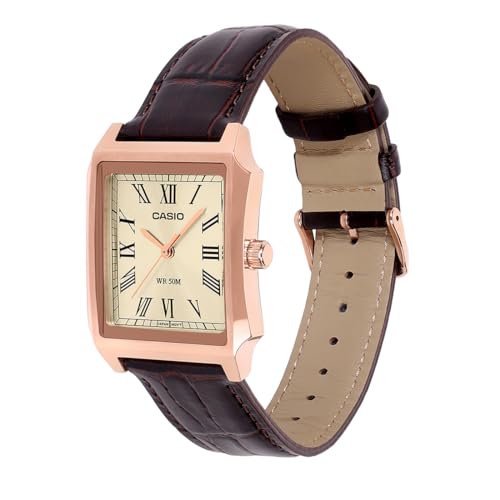 Image of Casio Enticer Men MTP-B190RGL-9BVDF Analog Gold Watch Men (A2549)
