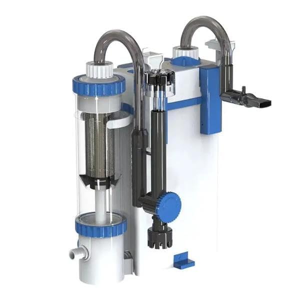 Image of Sun-Sun Large Flow Hang-On Back Aquarium Filter Silent External Bio Power Filter for Freshwater & Planted Fish Tanks | Multi-Stage Filtration System (YBF 500 | 6W | 500L /Hr)