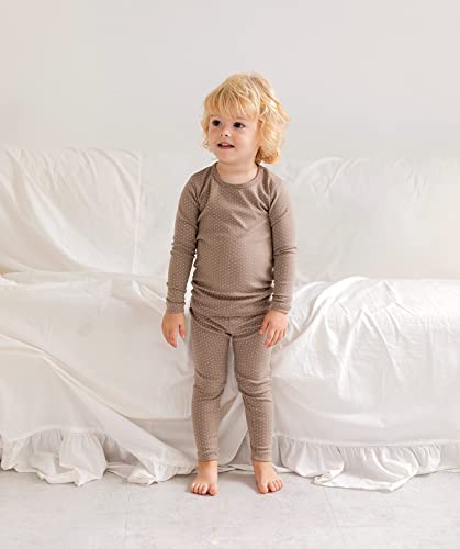 Image of AVAUMA Baby Boys Girls Pajama Set 6M-7T Kids Cute Toddler Snug fit Pattern Design Pjs Cotton Sleepwear