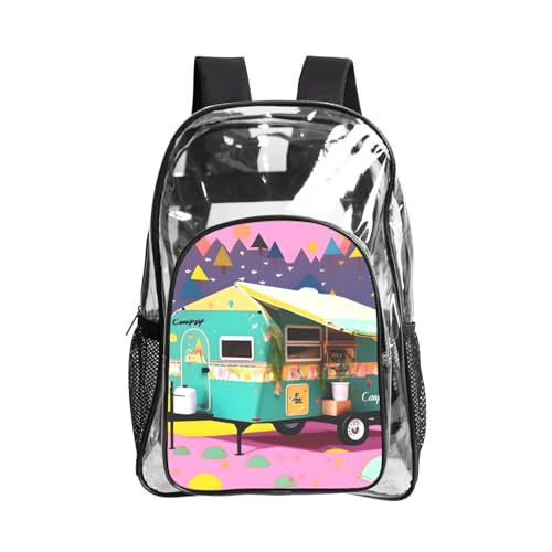 Sac à livres transparent et résistant grand format voyage plage loisirs