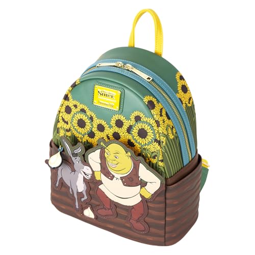 Image of Loungefly DreamWorks Shrek Spring Vibes Mini Backpack