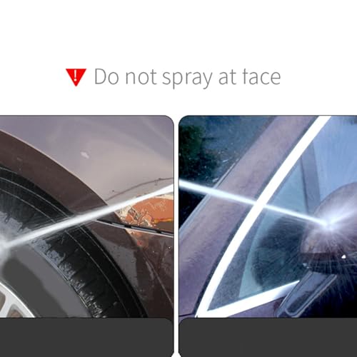 Lance arrosage pour tuyau d'eau haute pression en aluminium léger