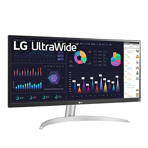 Lg Ultrawide Fhd 29-Inch Computer Monitor 29Wq600-W, Ips With Hdr 10 Compatibility, Amd Freesync, And Usb Type-C, White #TOP4