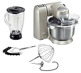 Bosch MUMXL20T Maxximum Universal-Küchenmaschine, Silber, 1600 W