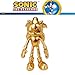 Sonic The Hedgehog Anime 24K Gold Kids Bedding Super Soft Plush Cuddle Pillow Buddy, One Size, (Officially Licensed Product)