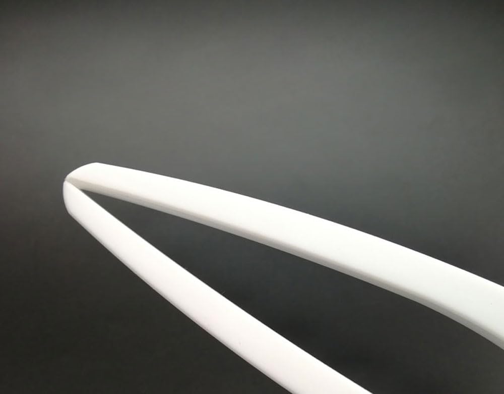 High-Temperature Resistant PTFE PEFT Tweezers - Acid/Alkali Resistant, 100/150/200mm, Non-Stick Handheld Clips(150mm)
