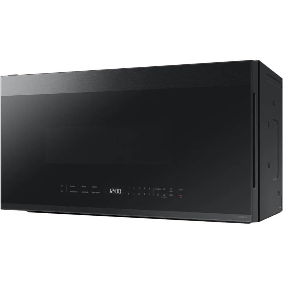 Samsung ME21DG6500MT 2.1 Cu. Ft. Bespoke Matte Black Steel Smart Over-the-Range Microwave