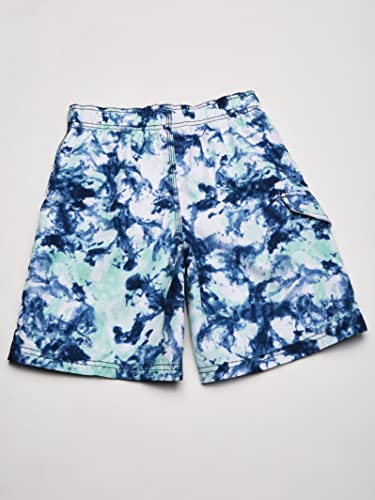 Image of Kanu Surf Boys' Victor Stripe Quick Dry Beach Board Shorts Swim Trunk