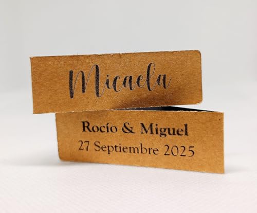 Marcapáginas Personalizado Magnético de Cartón, Marcasitios para Bodas, Comuniones, Bautizos, Eventos Corporativos, Merchandising Librerías, Lectores