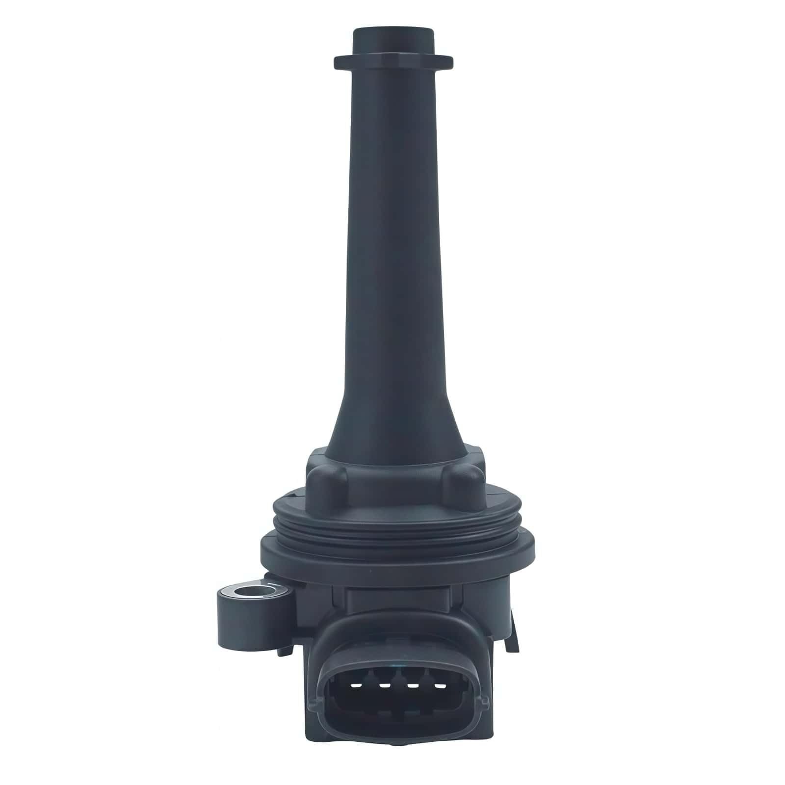 Bobina di accensione con candela di accensione all'iridio 4 pin compatibile con C70 5 Cyl 2.3L-5 Cyl 2.4L 1998-2006 V70 5 Cyl 2.3L-5 Cyl 2.5L 1998-Today Sostituire 9125601