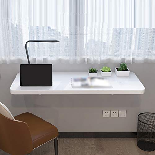 Table de cuisine murale rabattable et bureau informatique flottant 100cm - 3