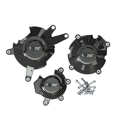 Couvercle stator gauche CBR650R résistant aux chocs capot moteur CB650R aspect carbone