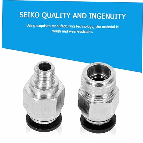 ULTECHNOVO 2 Unidades alimentação da impressora Bowden ptfe pc4- conector pneumático extrusora ptfe