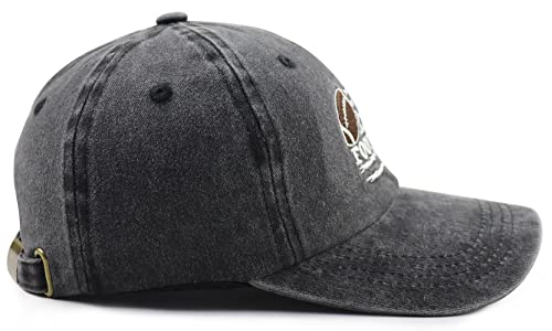 Nxizivmk Football Cap for Men Women, American Flag Embroidery Baseball Mom Dad Hats, Funny Gifts for Brother Friend Party Decorations - Image 3