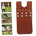 BESPORTBLE Leather Waist Hanged Arrow Bag for Archery Outdoor Use Arrow Holder Practical Hunting and Target Practice with Solid Craftsmanship