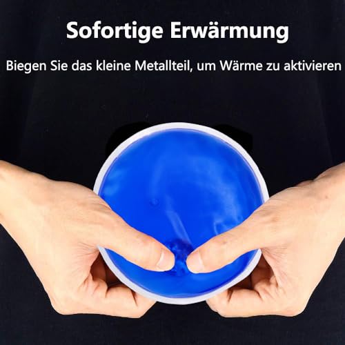 Panngu 4er Set Handwärmer Zum Knicken, Wiederverwendbar Taschenwärmer Kinder, Knick Hand Wärme Keine Stromversorgung Erforderlich