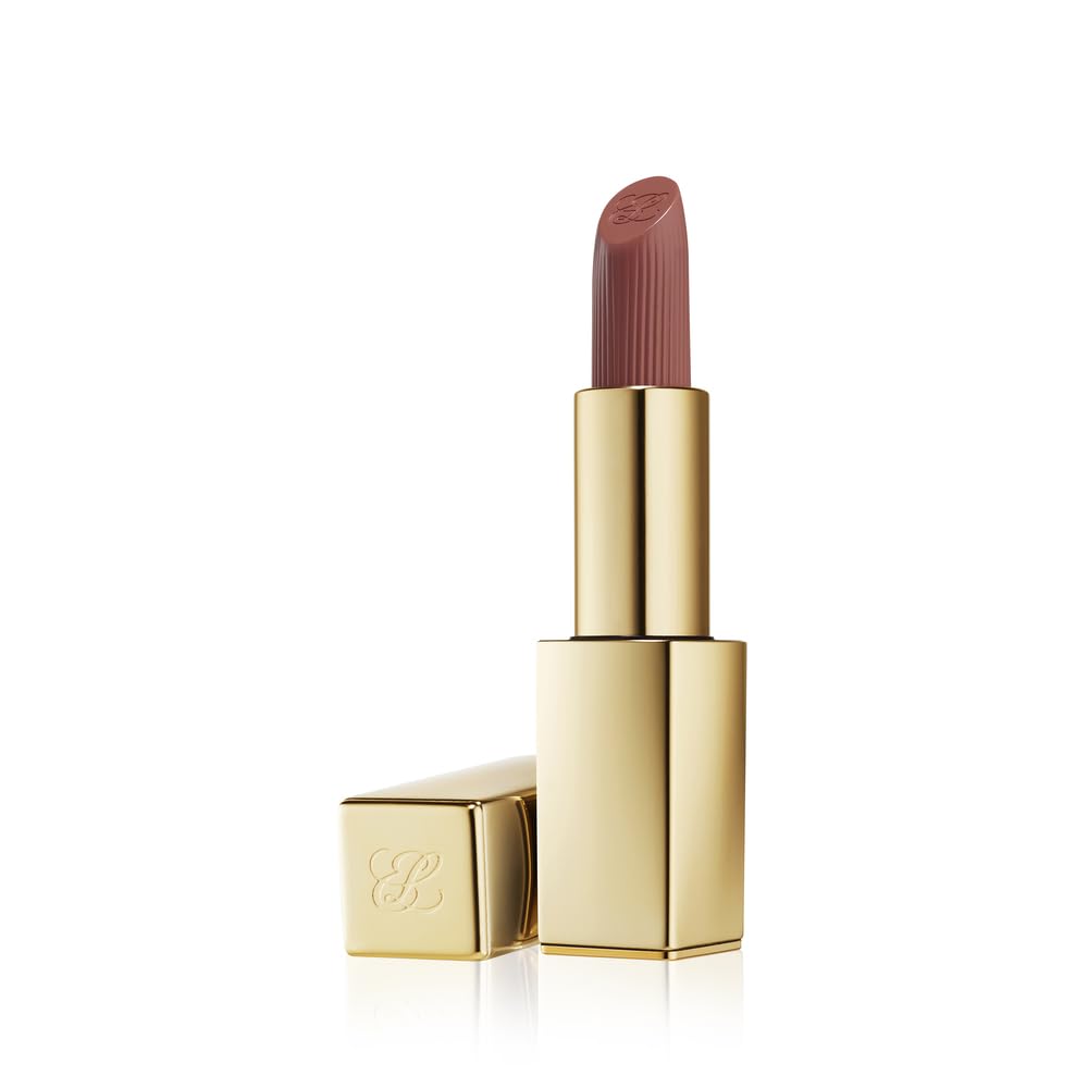 Estée Lauder Pure Color Long Lasting Cream Lipstick for Women with Cream Finish | Plumping & Nourishing 0.12 Ounce, 488 Level Up