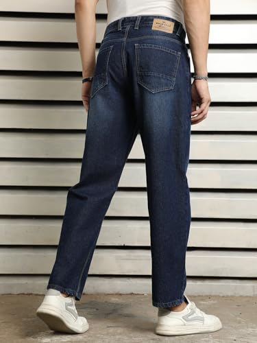 Image of HIGH Star Men's Regular Fit Mid Rise Jeans