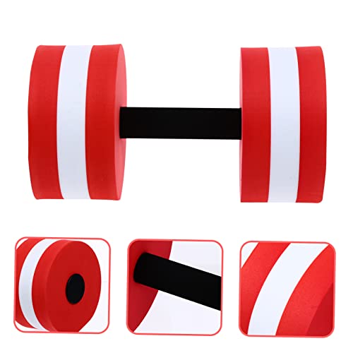 Yardwe 2 Pcs Water Floating Dumbbell Pool Barbells miniatura 5