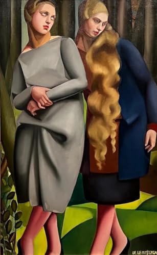 Affiches de Tamara De Lempicka portraits imprimés poster toile murale abstract