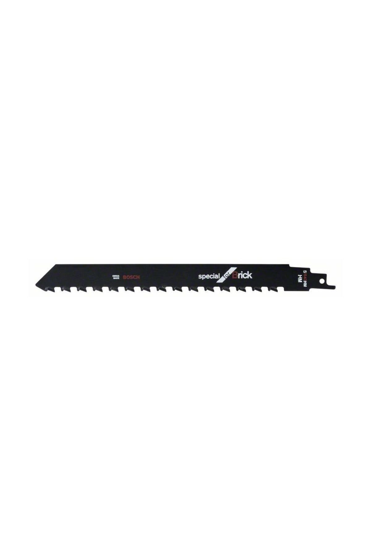 Bosch Accessories Lame de scie sabre S 1543 HM Endurance for Brick (pour Poroton, 240 x 23 x 1,​5 mm, accessoires pour scie sabre)