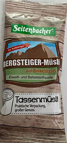 Seitenbacher Bergsteiger Müsli auf Dinkelbasis als Eiweiß- und Ballaststoffquelle