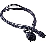 CNCT Mini-pcie 6pin Mac-pro G5 to Pci-Express 6-pin or 8 pin Video Card Power Cable for MAC Pro (6 to 8-1pc)
