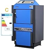 Energieeffizienzklasse: C ATMOS Kohlevergaser KC16S 18 kW Kohlevergaserkessel Heizkessel Allesfresser