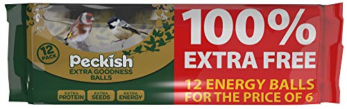 Peckish Extra Goodness Energy Ball 6 + 100% Extra Free