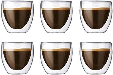 Bodum Pair of PAVINA Double Walled Thermo Glasses 0.45 L, 15 oz - Transparent