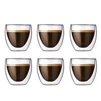 Algopix Similar Product 5 - Bodum Pavina Double Wall Clear Espresso