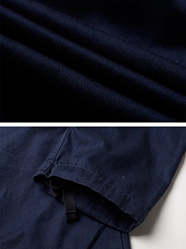 Akarmy Men's Casual Cargo Pants Military Army Camo Pants Combat Work Pants With 8 Pockets(No Belt) Royal Blue 32 #TOP4