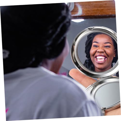 Baluue 6 Unidades espelho de bolso bolsa de ouro oculos para maquiagem óculos para maquiagem carteir