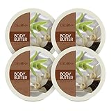 DELON Intense Moisturizing Smooth Vanilla Body Butter 6.9 Oz (4-pack)