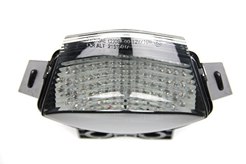 Feu stop LED clignotants intégrés Kawasaki ER6 feu arrière fumé 2007