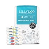 Pannolini costumino LILLYDOO, taglia M (9+ kg), 18 pz, delicati sulla pelle