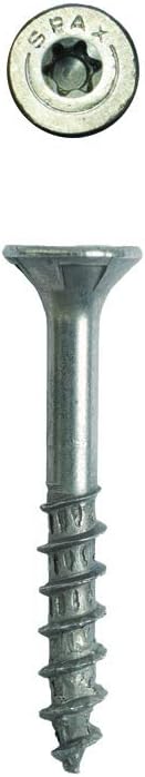 SPAX #8 x 1-1/4" Flat Head Partial Thread T-Star+ HCR-X Exterior 1LB 230CT