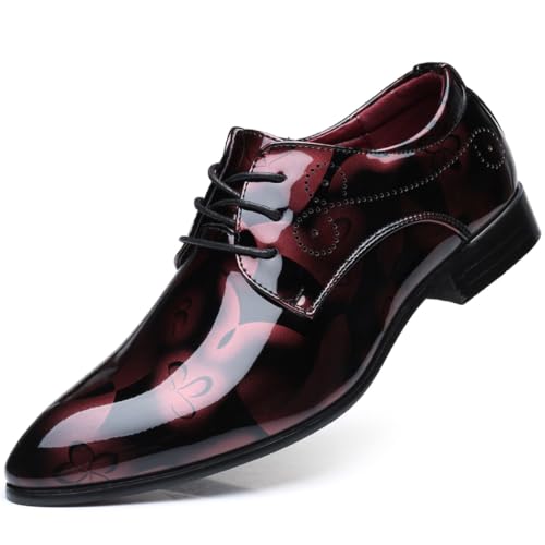 Zapatos de negocios británicos para uso formal y reuniones de trabajo con cordones