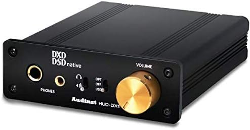 AUDINST HUD-DX1 (Black) Audiophile USB Audio DAC & Headphone Amp