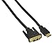 Rocstor Premium HDMI to DVI-D Cable - M/- 6 Ft - 1 X DVI-D Male - 1 X Male HDMI - Gold-Plated Contacts - Black