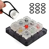 Provides an accurate representation of feel and noise of the 9 major Kailh Box switches.