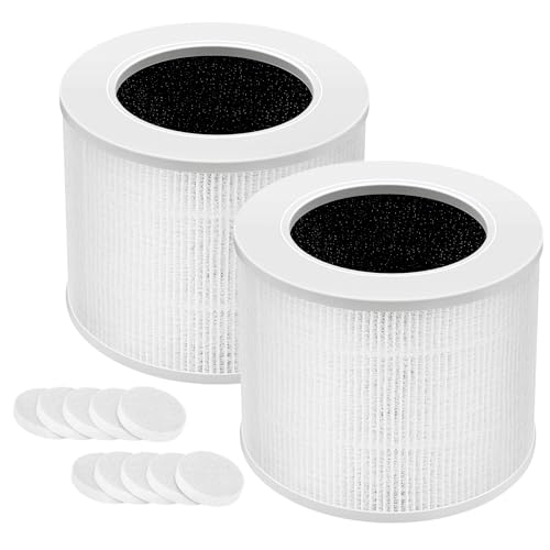 2 Pack Core Mini Replacement Filter for LEVOIT Core Mini-P Air...