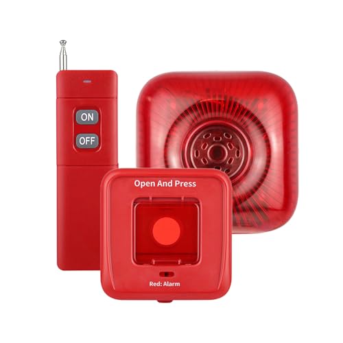 Swokely 3 Pack Wireless RF 433MHz Fire Alarm Panel, Manual